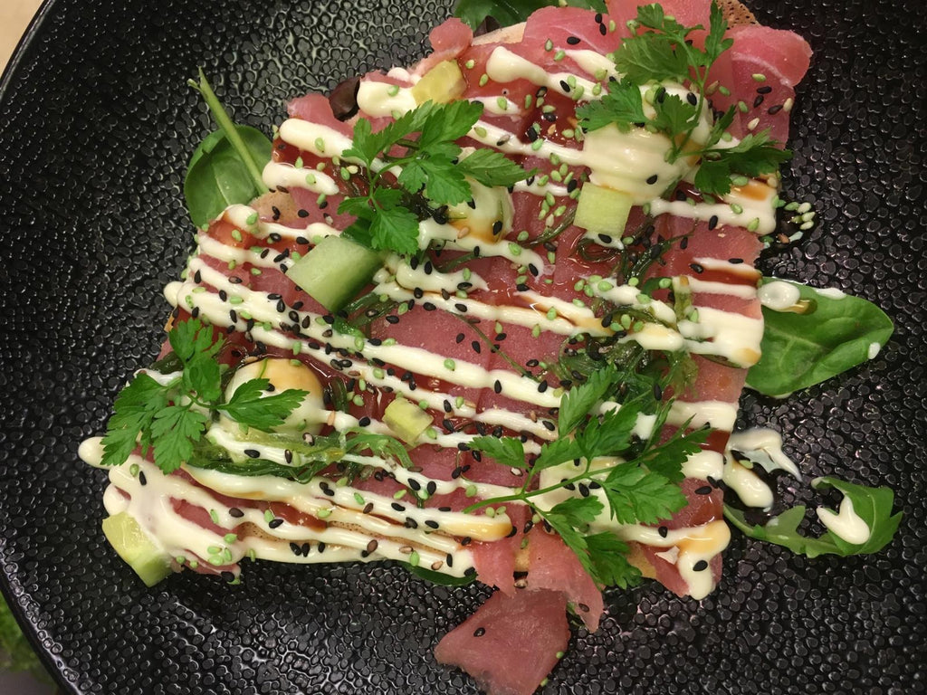 Sashimi van tonijn